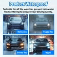 thumbnail image 6 of Kojem  Pair Fog Light Lamp Cover Cap Compatible with 2012-2015 Volkswagen Passat W/O Fog Lights Fog Light Hole Cover - 561853665E9B9 VW1038121, 561853666C9B9 VW1039121, 6 of 10