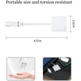 thumbnail image 3 of Adaptateur Casque et Chargeur 2 en 1 USB‐C vers 3,5 mm, DAC Haute Résolution et Recharge Rapide, Compatible avec Pixel 4 3 TG, Galaxy S21 S20 S20+ Plus Note 20 (Blanc), 3 of 8