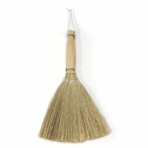6 inch Natural Straw Mini Craft Brooms 12 Pieces