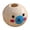 C, variant on WIND LAND 100 Pcs Wooden Ball with Face DIY Wooden Beads 20mm Natural Wood Beads