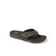 thumbnail image 3 of Reef Fanning Mens Bottle Opener Flip Flop, Arch Support, Durable Outsole, Water Friendly, Brown/Gum, 8, 3 of 6