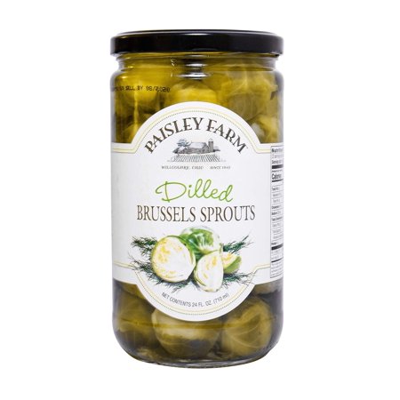 Paisley Farm Dilled Brussels Sprouts 24 oz (Pack of 6)