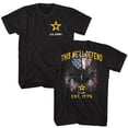 thumbnail image 1 of Army Well Defend Front And Back Black Adult T-Shirt, 1 of 2