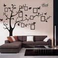 thumbnail image 2 of DIY Large Family Tree Wall Decal, Black Photo Frame Tree Sticker Mural for Home Decor, 2 of 7