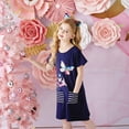 thumbnail image 5 of VIKITA Girl Dress Short Sleeve Cotton Dresses for Kids SH4779 7-8 Years, 5 of 6
