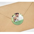 thumbnail image 3 of Darling Souvenir Round Custom Photo Labels Personalized Bride Groom Names And Date Envelope Seals Thank you Wedding Stickers-45 Pcs, 3 of 4