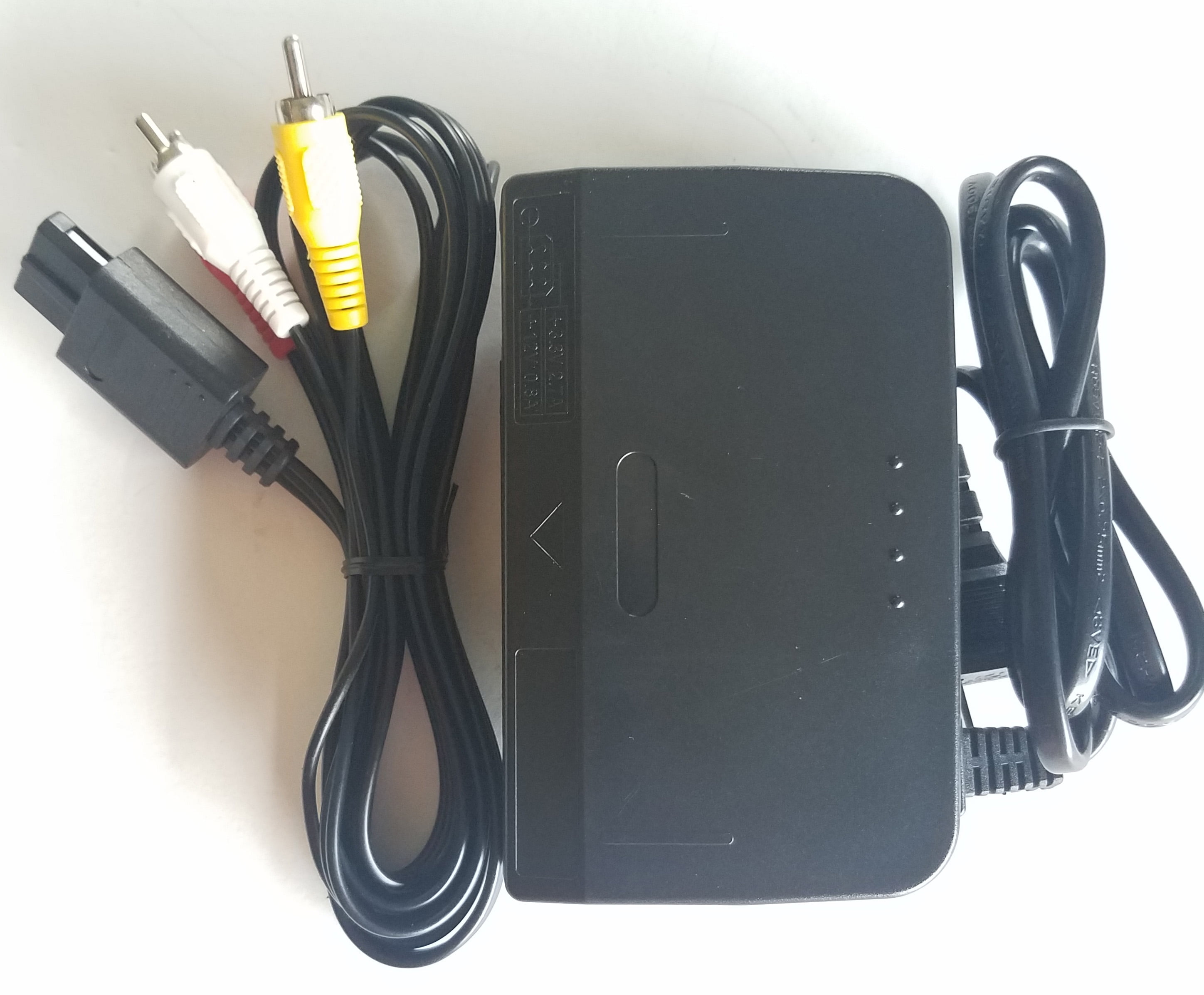 Replacement AC Power Cable Cord Adapter With RCA A/V Audio Video Cable