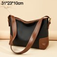thumbnail image 2 of Hukapapa Bolsos y bolsos de cuero para mujer Bolsos de mano con asa superior Bolsos de mano Bolsos de mano para mujer negro, 2 of 5