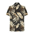 thumbnail image 4 of TMOYZQ Women's Hawaiian Button Down Shirts Casual Short Sleeve Floral Tropical Print Summer Blouse Tunic Top, 4 of 6