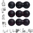 thumbnail image 2 of Massage Ball Kit Peanut Massage Ball Fascia Ball Set Training Deep Tissue Massage Ball Kit Lacrosse Ball Muscle Roller For Acupressure Plantar Fasciitis Reflexology Massage, 2 of 8