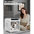 thumbnail image 5 of COZIWOW 72L Pet Dryer Box for Small-Medium Pets - Auto Ultra-Quiet Hair Dryer with Smart Temp/Wind/Time Control via APP/Touch, 5 of 6