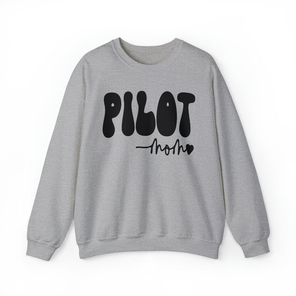 Pilot Mom Mother's Day Mama Sweatshirt, Gifts, Crewneck
