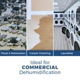 thumbnail image 4 of ALORAIR Commercial Dehumidifier 113 Pint, with Drain Hose for Crawl Spaces, Basement, Industry Water Damage Unit, Compact, Portable, Auto Defrost, Memory Starting, 4 of 10