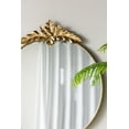 thumbnail image 6 of A&B Home Circular Gold Wall Mirror with Leaf Accent 36" x 2" x 40.9", 6 of 11