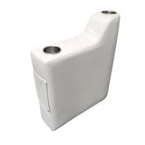 Horizon Manufacturing Premium Series Left Hand Pontoon Armrest 3018-AA White