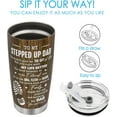 thumbnail image 4 of Father’s Day Gift for Dad - 20oz Stainless Steel Tumbler for men - Perfect Birthday, Valentines Day, Father''s Day, Christmas Gift for Dad from Daughter Son Wife - Leakproof and Durable, 4 of 6