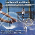thumbnail image 4 of Training Badminton Racket Physical Education Exercise Sports Equipment Iron Alloy Badminton Racket, 4 of 5