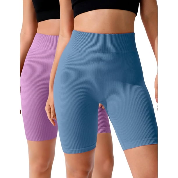 SET DE DOS SHORT BIKER DE MUJER DEPORTIVOS UNITALLA