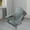 Grey#01, variant on Lisonu Folding Adirondack Chair, Grey Solid Hardwood Outdoor Lounge Chair for Patio & Garden, Portable Weather Resistant Porch Seating, 250 lb Capacity