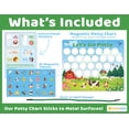 thumbnail image 2 of Tabla de entrenamiento para ir al baño Bright Seed Cars con pegatinas para niños, 2 of 6