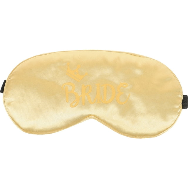 Máscara de ojo dormido chicas imitación imitación de seda de seda con máscaras para ojo de seda para la novia