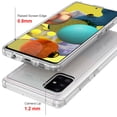 thumbnail image 3 of Case for Galaxy A51 5G, Clear [Aquaflex] Transparent Flexible TPU [Shock Absorbing] Cover for Samsung Galaxy A51 5G (SM-A516), 3 of 5