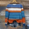 thumbnail image 1 of Qiopertar Mode Femmes Décontracté Manches Longues Col Rond Chandail en Molleton Blouse Offres de la Semaine Liquidation à Moins de 5$ jusqu'à 90 % de Réduction, 1 of 4