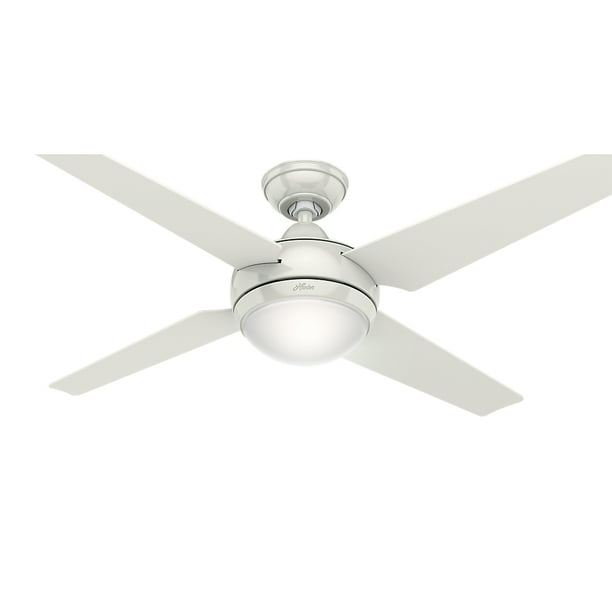 Hunter 52 Sonic White Ceiling Fan With Light Kit And Remote Com - 52 Inch Ceiling Fan With Light Kit And Remote Hunter 52 Sonic White Ceiling Fan With Light Kit And Remote Com - 52 Inch Ceiling Fan With Light Kit And Remote