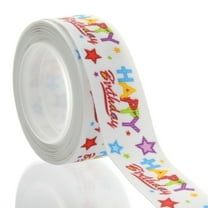 7/8" Happy Birthday Grosgrain Ribbon 5yd