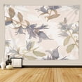 thumbnail image 2 of FHENF Floral Tapestries Vintage Sketched Floral Print Tapestry Waterproof for Wall, 2 of 7