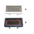 thumbnail image 4 of Seitruly Soporte para teléfono móvil IP64 Estuche impermeable Montado en la pared Sin perforación Autoadhesivo Organizador de control táctil para Teléfono y Comunicación Blanco, 4 of 6
