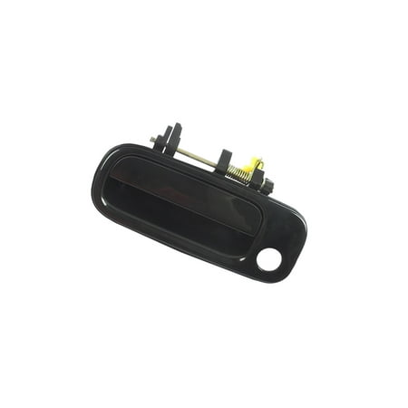 For 92-96 Toyota Camry Front Left Outside Door Handle Black Non-Painted B408 92 93 94 95 96 Fits select: 1996 TOYOTA CAMRY DX/LE/XLE