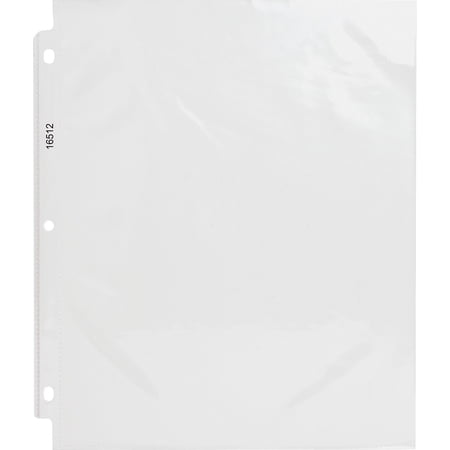 Business Source Top-Loading Poly Sheet Protectors - 3.3 mil Thickness - For Letter 8 1/2 x 11 Sheet - Rectangular - Clear - Polypropylene - 50 / Box | Bundle of 5