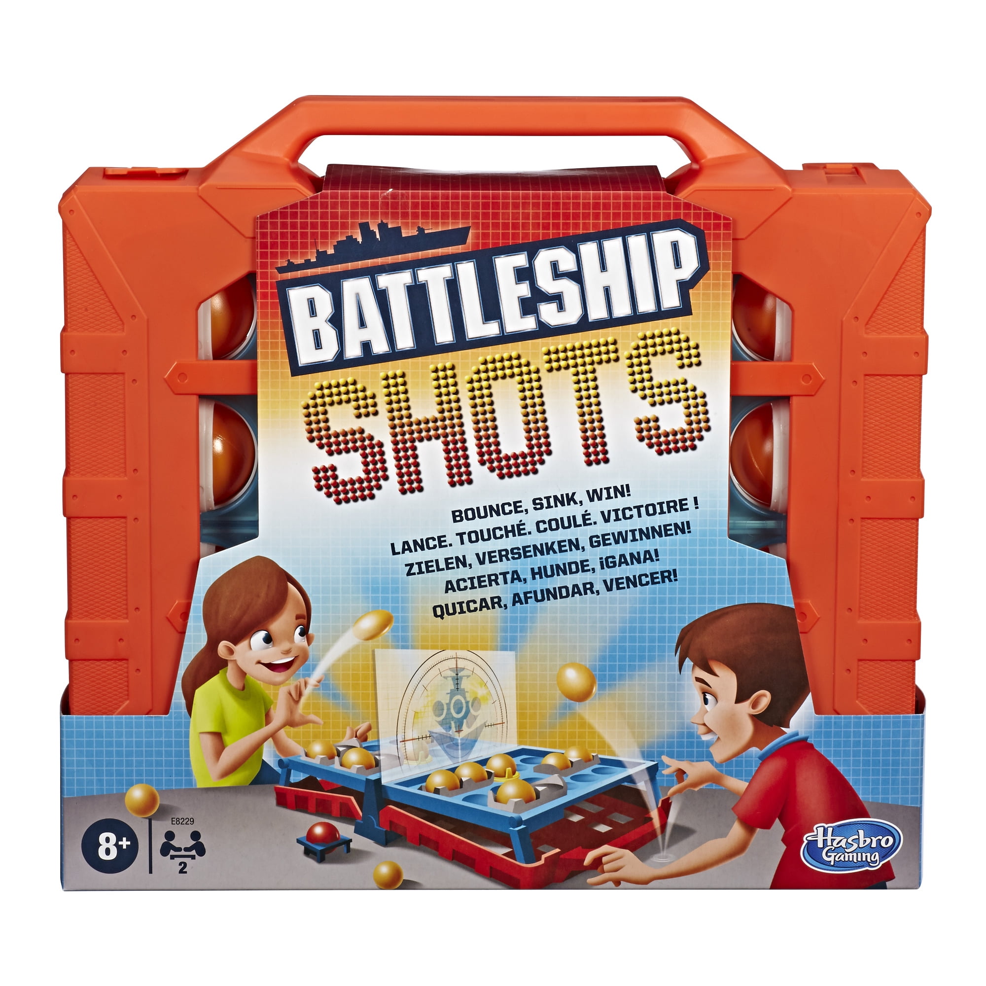 Details about  / Battleship Shots Game Strategy Ball-Bouncing Game Bounce Sink Win Brand New!