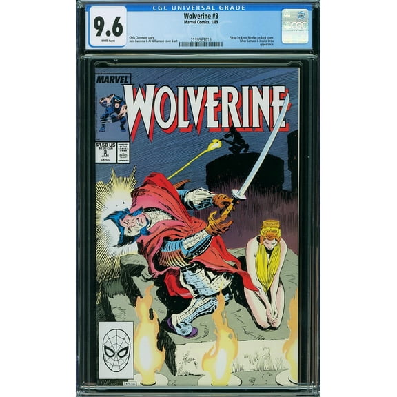 Wolverine #3 - CGC 9.6 Comic Book