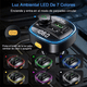 thumbnail image 4 of Transmisor Fm Bluetooth 5.0 Modulador De Radio De Coche Mano negro, 4 of 5