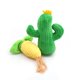thumbnail image 1 of juguetes creativos de peluche de cactus de maíz para mascotas con accesorios para perros y gatos resistentes a las mordeduras y chirriantes., 1 of 5