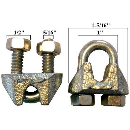 

Jones-Sports 5/16 Cable Clamp 25 PCS