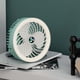 thumbnail image 1 of Ventilador de camping con luz LED, ventilador de batería recargable, 1200mAh, ventilador alimentado, ventiladores de tienda con gancho, 3 velocidades, ventiladores de escritorio portátiles USB, para t, 1 of 9