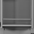 thumbnail image 6 of DEXTRUS 72'' Tall Kitchen Pantry Cabinet with Drawer, 4 Door Storage Cabinet with Adjustable Sliding Shelve, Gray, 6 of 10