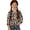 Brown Cow Cowhide, variant on Cute Cow Christmas Theme Girls Long Sleeve Shirts Cute Kids Fashion Crew Neck Tunic Tops Tie-hem Tees for Fall Winter, Size 9-10