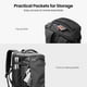thumbnail image 5 of Mochila de Viaje tomtoc 40L para Laptop Resistente al Agua 17,3 pulgadas, 5 of 5
