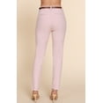thumbnail image 4 of Women's Cotton Spandex Twill Long Pants with Belt, 4 of 4