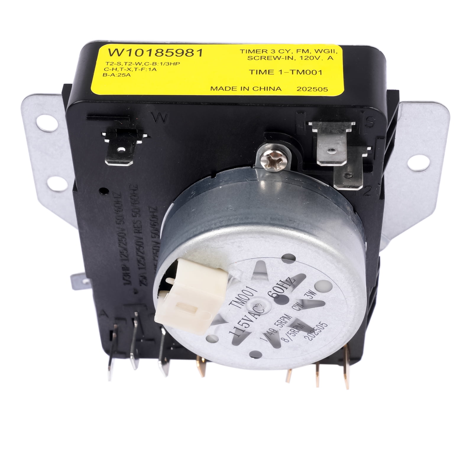 Dryer Timer Control Fit for Whirlpool AP6016540 PS11749830 W10185981 162-401-1-AM