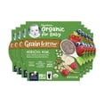 thumbnail image 1 of Baby Food Gerber Organic Grain & Grow Morning Bowl, 130 g x 8, 1 of 4