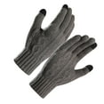 thumbnail image 2 of Sonducket Guante de manopla para mensajes de texto con pantalla táctil para hombres y mujeres, dedos cálidos mientras usa dispositivos Premium guantes y mitones Gris oscuro, 2 of 6