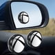 thumbnail image 3 of Espejo retrovisor auxiliar convexo para punto ciego de coche, espejo de estacionamiento transparente, gran angular Negro, 3 of 8