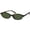 Tortoise/G15, variant on Trendy Oval Cat Eye Sunglasses for Women Men Retro 90s Narrow Frame Sun Glasses UV400 Protection Shades(Brown/Coffee)