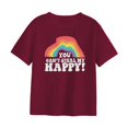 thumbnail image 2 of Camiseta de mujer Ropa Camiseta de cuello redondo suave para caminar por la compras SG Yuyangstore Camiseta para mujer, 2 of 8