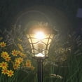 thumbnail image 3 of Solpex 6 Pack Solar Path Lights Outdoor,High Lumen Automatic Led for Patio, Yard Lawn and Garden(Stainless Finished, Warm White), 3 of 4